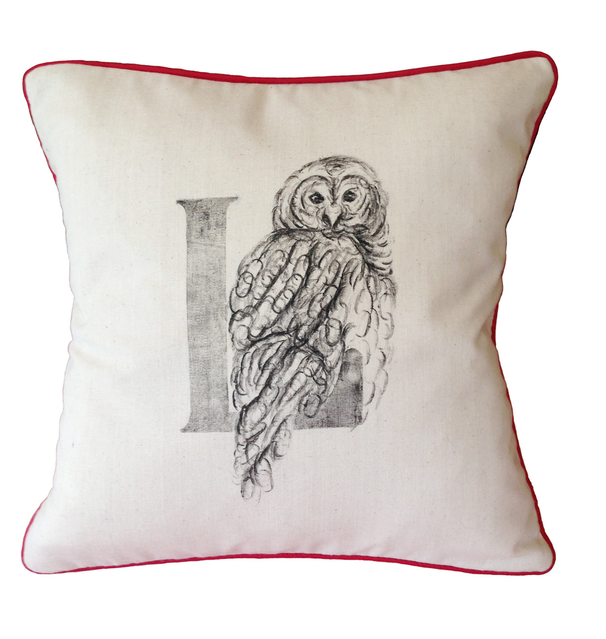 L owl cushion cutout web