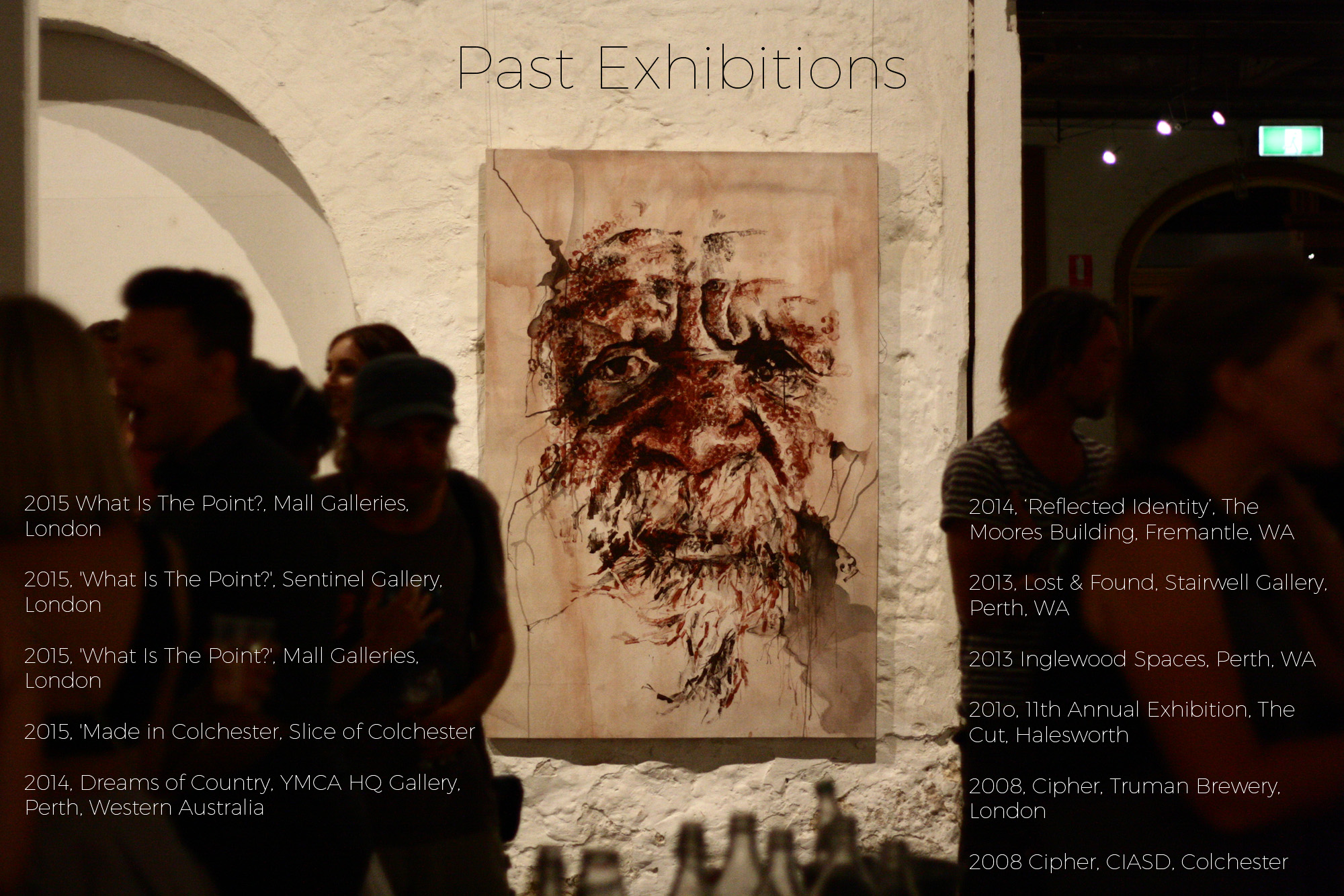Past exhibitions page